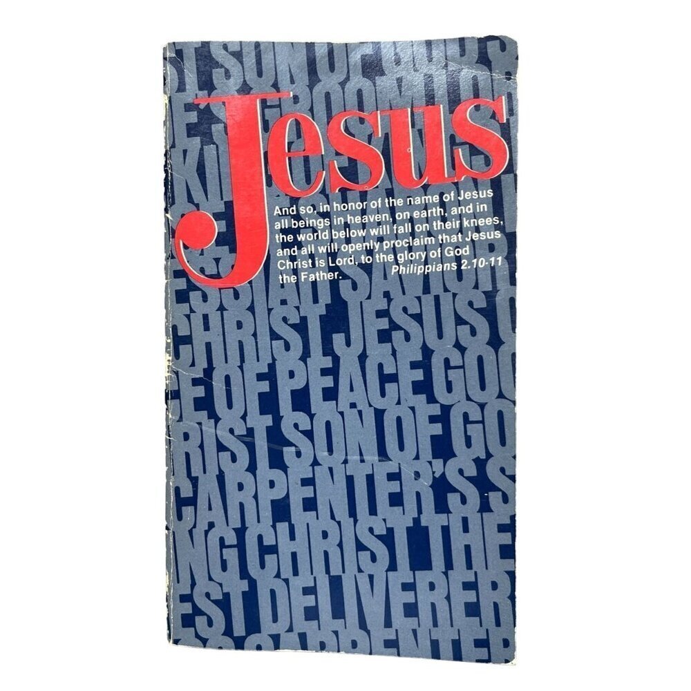 JESUS Good News For Today American Bible Society Paperback 1976